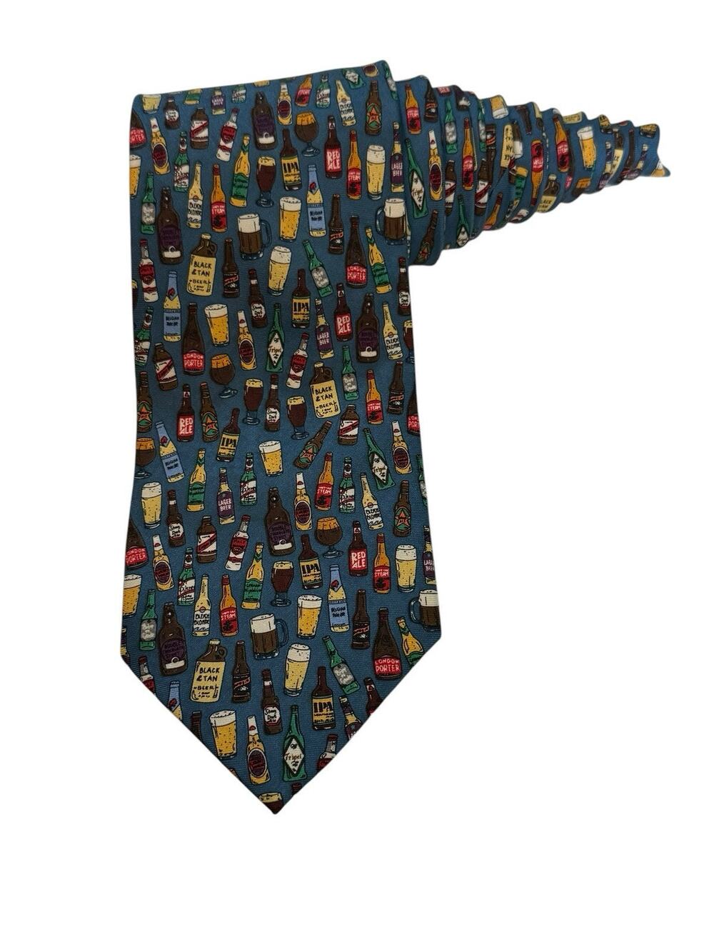 Alynn Neckwear Take 1 Down Pass It Around Beer 99 Bottles Novelty Necktie